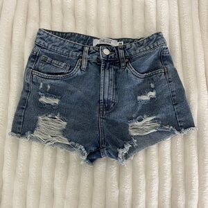 refuge denim shorts